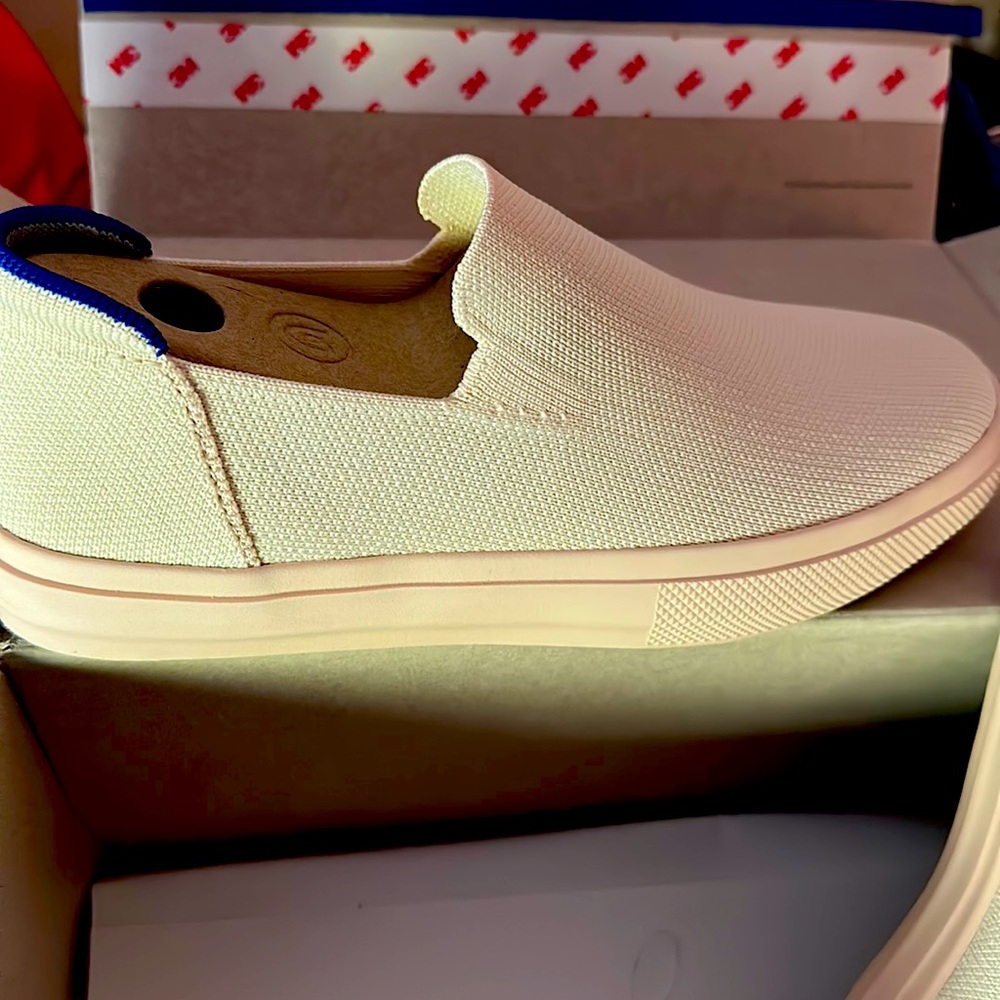 Brand new in box Rothys sneakers in  pink. PRICE FIRM